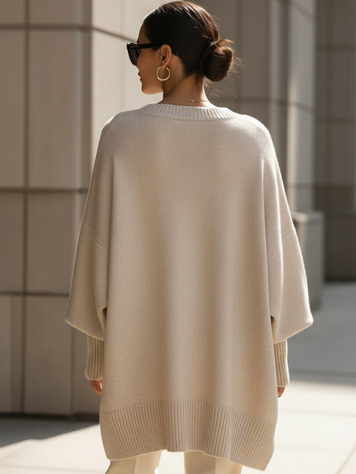 Cindy | Pull Poncho Élégant