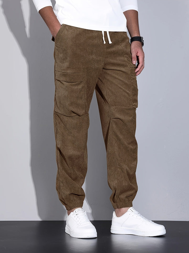 DELACROIX | PANTALON CARGO EN CORDUROY