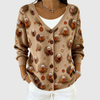 Sidonie | Cardigan Oiseaux Fantaisie