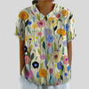 Solène | Blouse Florale Graphique