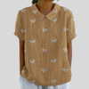 Geneviève | Blouse Brodée Discrète
