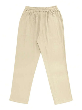 DELACROIX | PANTALON LÉGER EN LIN AVEC CORDON