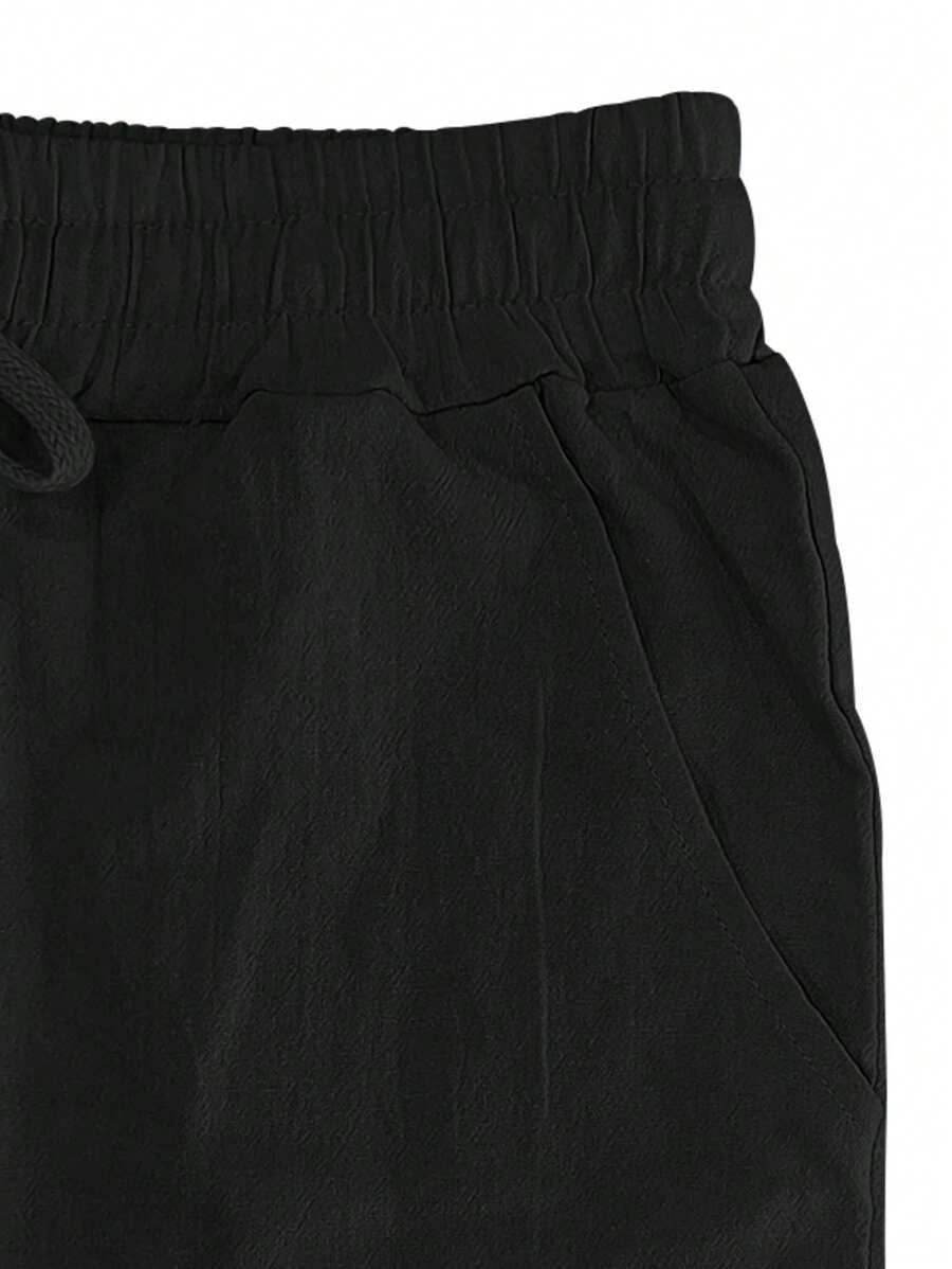 DELACROIX | PANTALON LÉGER EN LIN AVEC CORDON