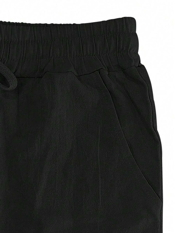 DELACROIX | PANTALON LÉGER EN LIN AVEC CORDON