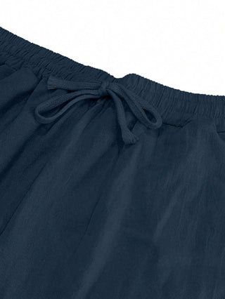DELACROIX | PANTALON LÉGER EN LIN AVEC CORDON