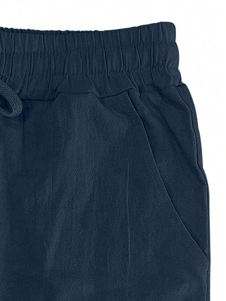 DELACROIX | PANTALON LÉGER EN LIN AVEC CORDON