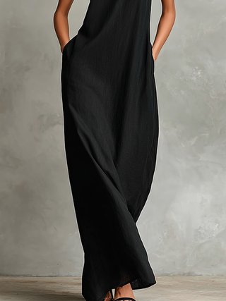 Caterina | Robe longue minimaliste