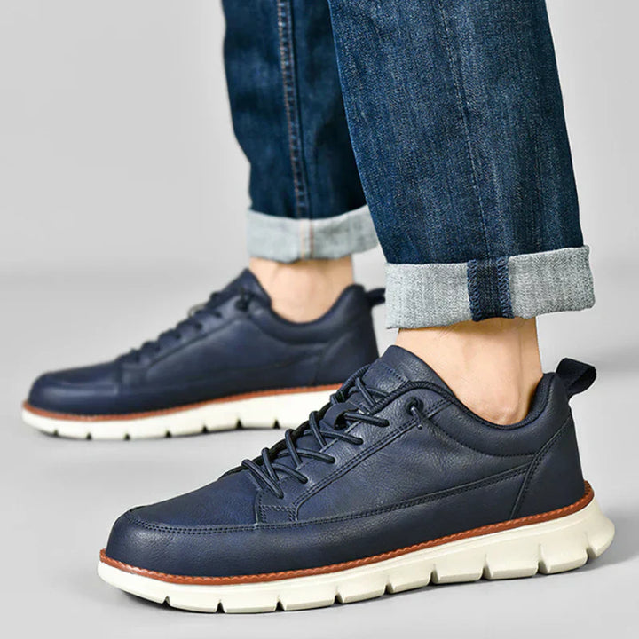 DELACROIX | BASKETS EN CUIR AVEC SOUTIEN