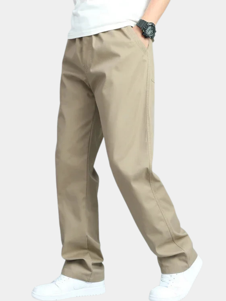 DELACROIX | PANTALONS AMPLE HOMME EN COTON