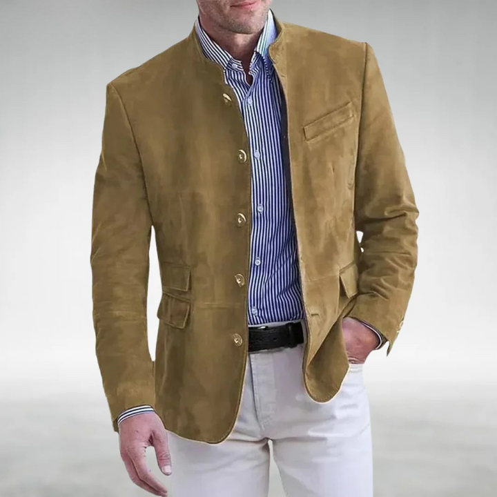 DELACROIX | VESTE EN CUIR SUEDE