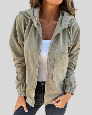 Manon | Veste Zippée Décontractée