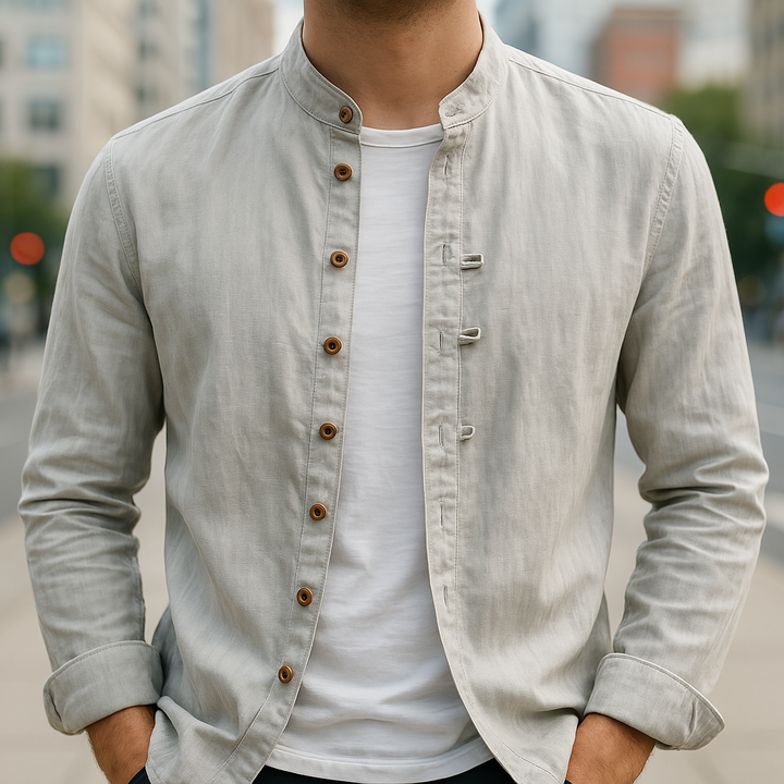 VALLURE | CHEMISE EN LIN ET COTON