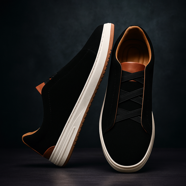 DELACROIX | CHAUSSURES SLIP-ON EN DAIM POUR HOMME
