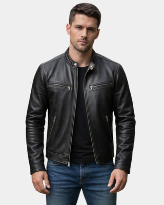 Bastien | Veste vintage effet cuir