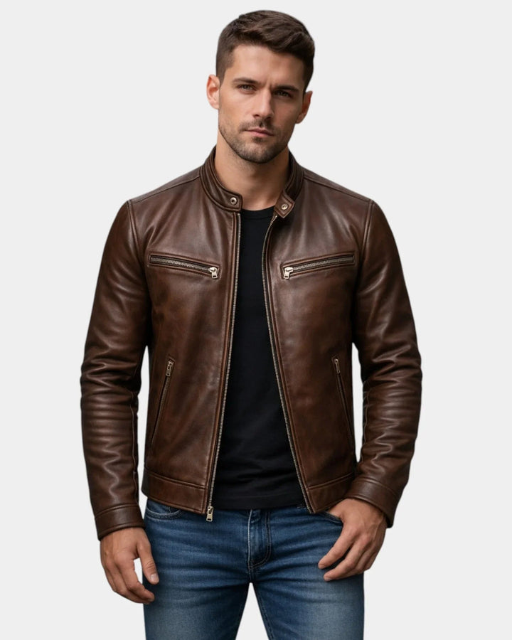 Bastien | Veste vintage effet cuir