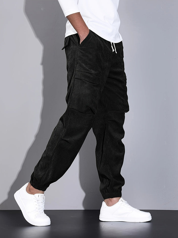 DELACROIX | PANTALON CARGO EN CORDUROY