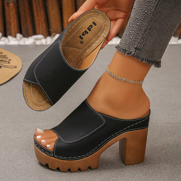 Ninon | Sandales à Talon Confortables