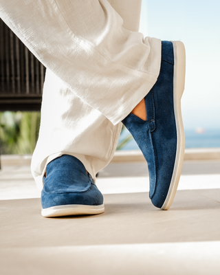 DELACROIX | MOCASSINS EN CUIR SUEDE