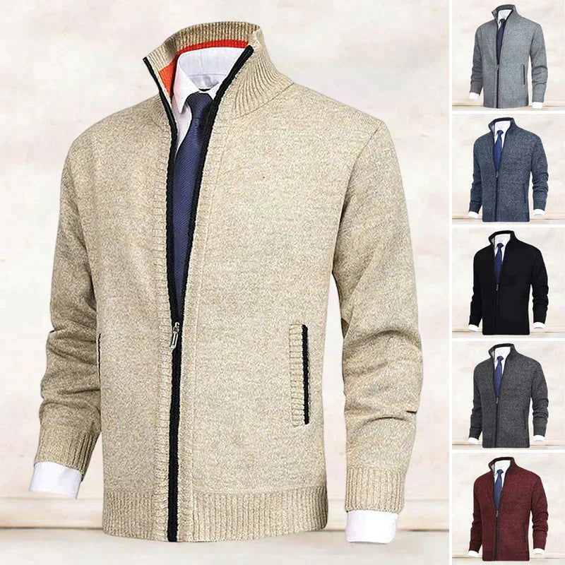 DELACROIX | CARDIGAN HOMME À MANCHES LONGUES