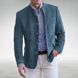 DELACROIX | VESTE EN CUIR SUEDE