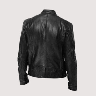 DELACROIX | VESTE EN CUIR HAUT DE GAMME ÉLÉGANTE POUR HOMME