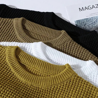 DELACROIX | PULL EN NID D'ABEILLE PREMIUM