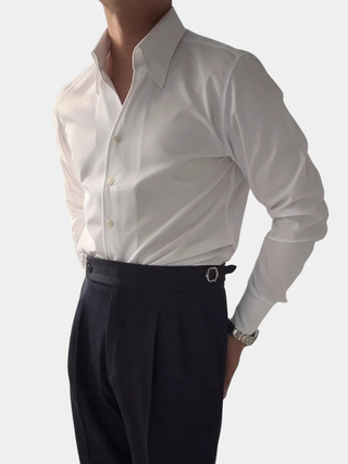 VALLURE | CHEMISE ATHLÉTIQUE ITALIENNE POUR HOMME EN BAMBOU