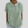Lucienne | Blouse Feuillage Fleuri