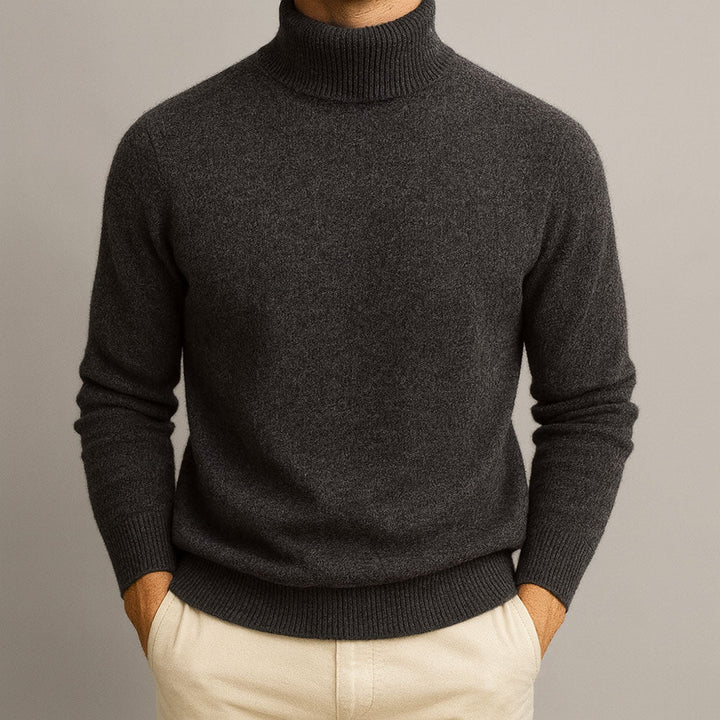 DELACROIX | PULL À COL MONTANT POUR HOMME