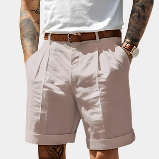 DELACROIX | BERMUDAS ÉLÉGANTS EN COTON RESPIRANT