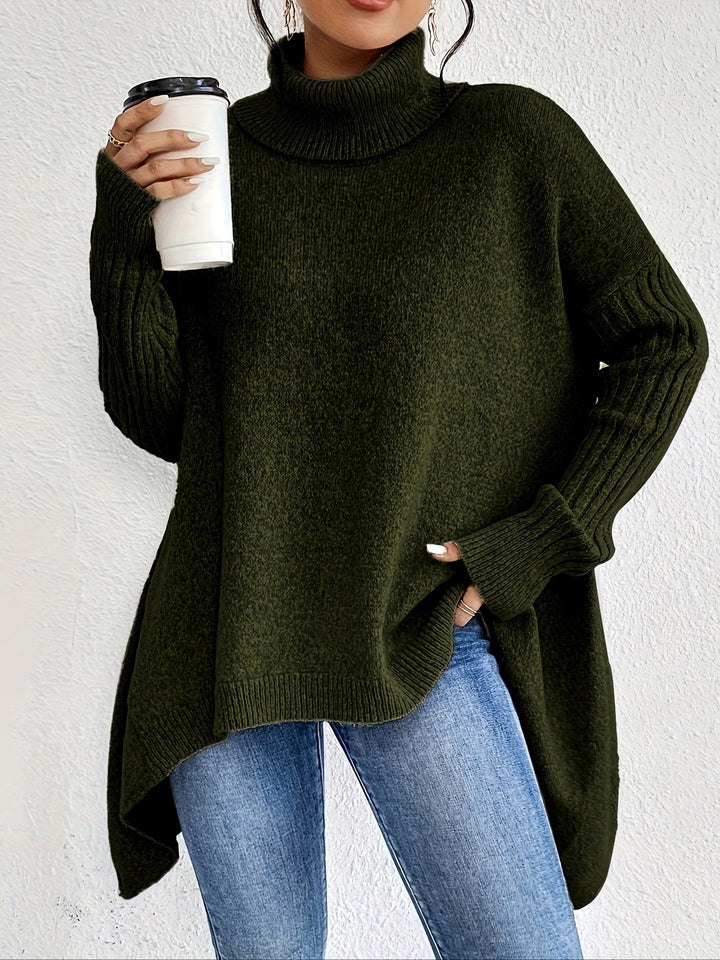 Gabrielle | Pull Col Roulé Ample