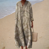 Robe d’Été Imprimée Flatteuse