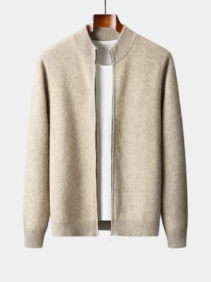 DELACROIX | GILET DE LUXE EN LAINE DE CACHEMIRE PREMIUM