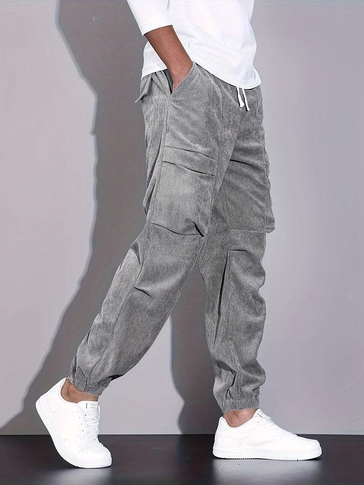 DELACROIX | PANTALON CARGO EN CORDUROY