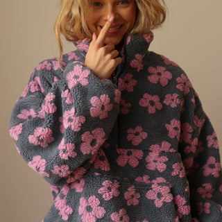 Daisy  | Veste en teddy douillette