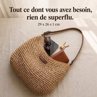 Simona | Sac tressé élégant