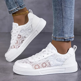 Dentelle | Baskets en Dentelle Florale