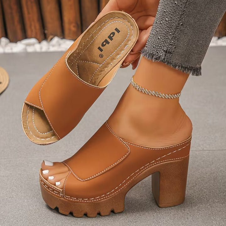 Ninon | Sandales à Talon Confortables