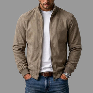 Leo | Blouson bomber en daim