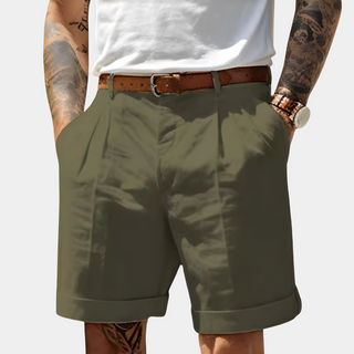 DELACROIX | BERMUDAS ÉLÉGANTS EN COTON RESPIRANT