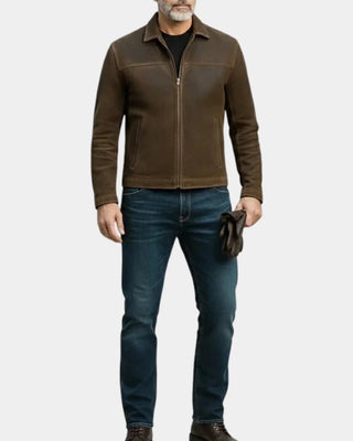 Mathis | Veste effet daim