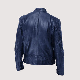 DELACROIX | VESTE EN CUIR HAUT DE GAMME ÉLÉGANTE POUR HOMME