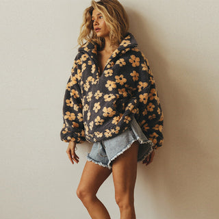 Daisy  | Veste en teddy douillette