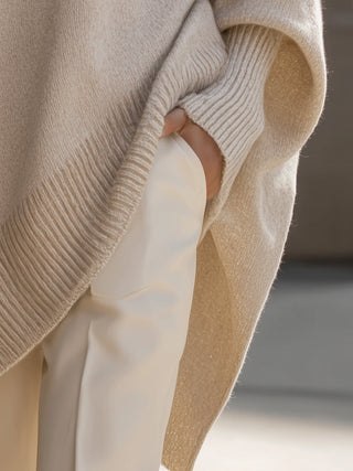Cindy | Pull Poncho Élégant