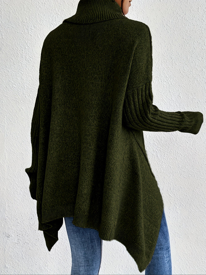Gabrielle | Pull Col Roulé Ample