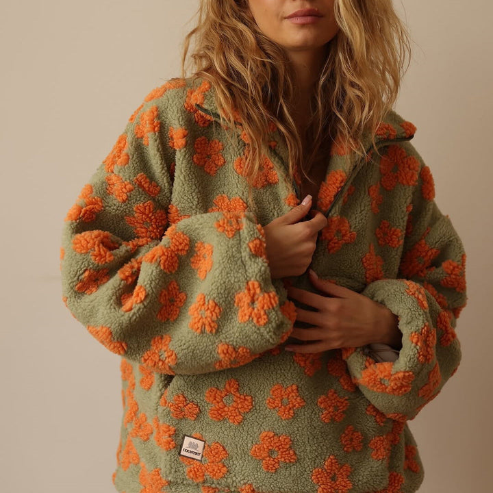 Daisy  | Veste en teddy douillette