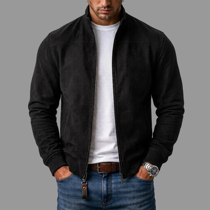 Leo | Blouson bomber en daim