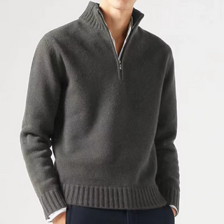 DELACROIX | DOLCEVITA EN LAINE AVEC ZIP POUR HOMME