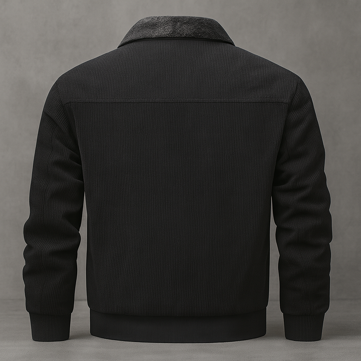 DELACROIX | VESTE POUR HOMME AVEC FAUSSE FOURRURE