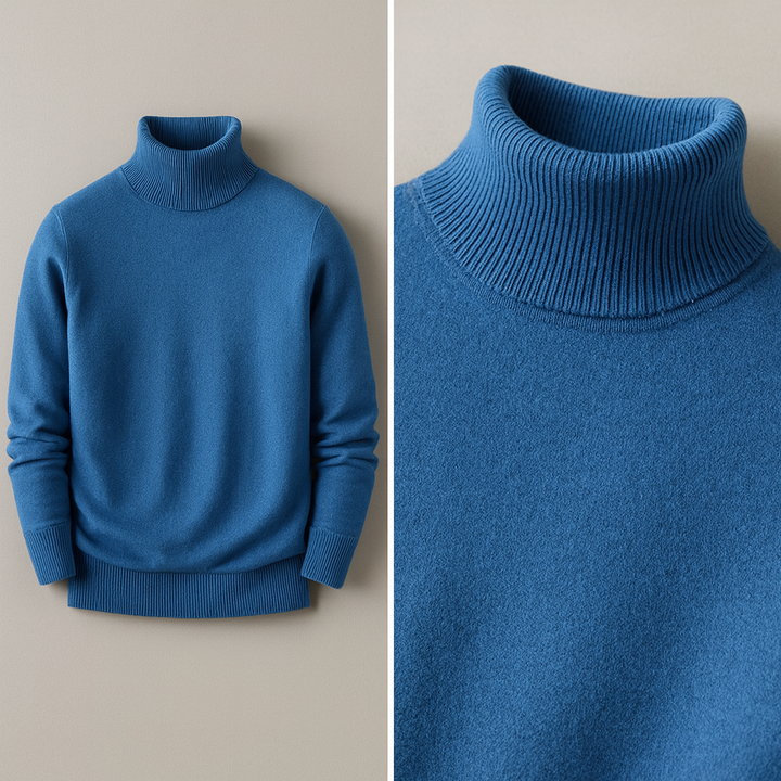 DELACROIX | PULL À COL MONTANT POUR HOMME